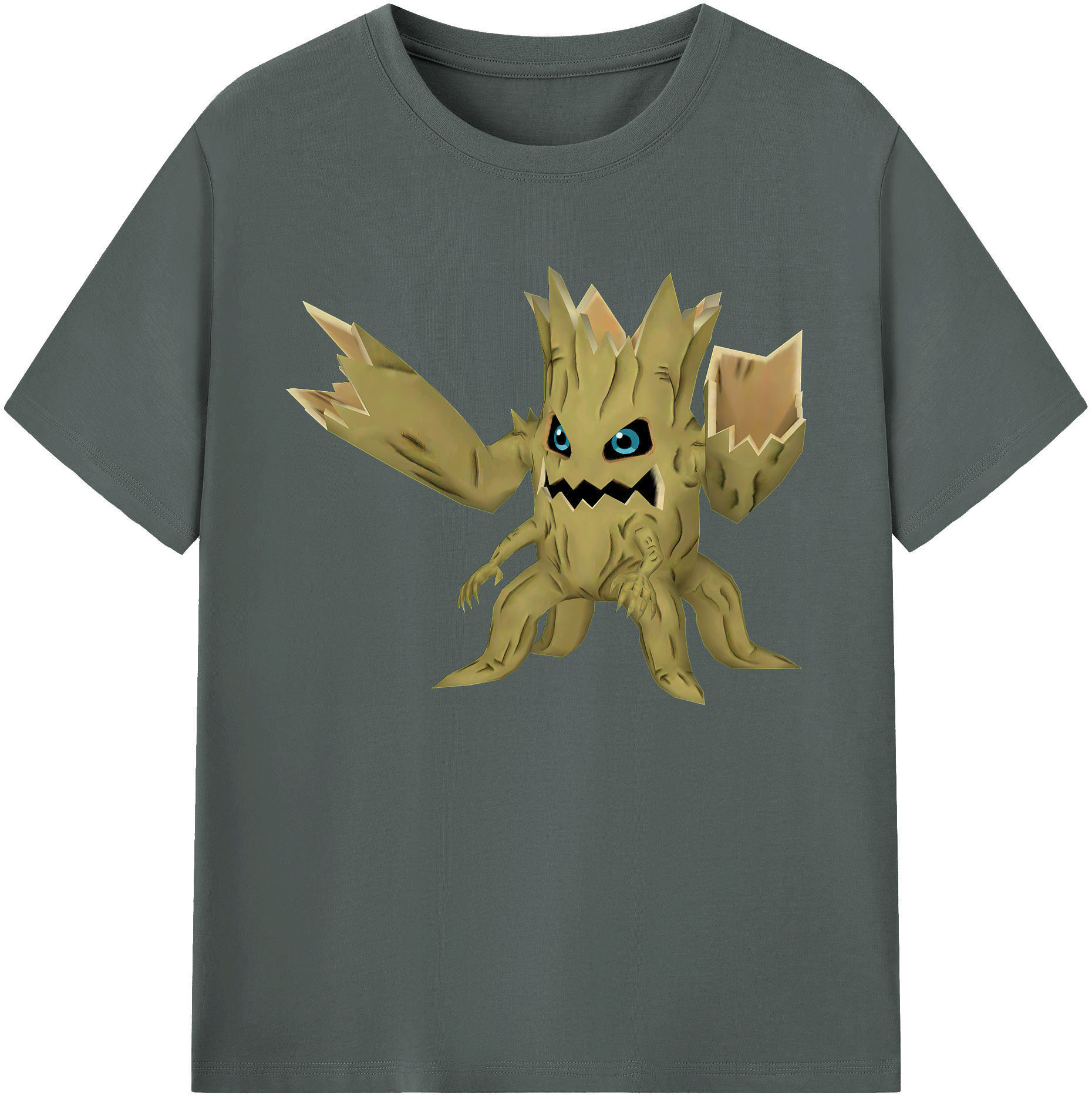 （画像用） Digimon デジタルモンスター/デジモン 綿100％ メンズ半袖Tシャツ｜肌触りやわらか＆通気性
